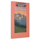 Frühlings-Blumen - Yellowstone Nationalpark Klemmbrett (Rechts)