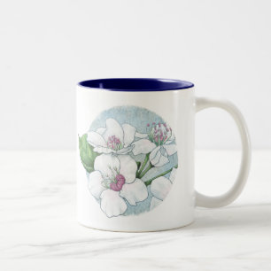 Frühlings-Blumen Zweifarbige Tasse