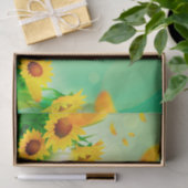 Frühlings-Blumendesign-Serie 7 Seidenpapier (Geschenk)