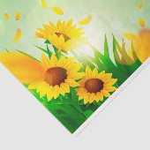 Frühlings-Blumendesign-Serie 7 Seidenpapier (Ausschnitt)