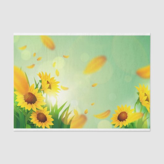 Frühlings-Blumendesign-Serie 7 Seidenpapier (Vorderseite)