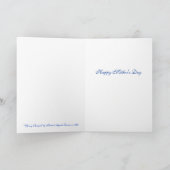 Frühlings-Blumenstrauß der Mutter Tages- Karte (Innenseite)