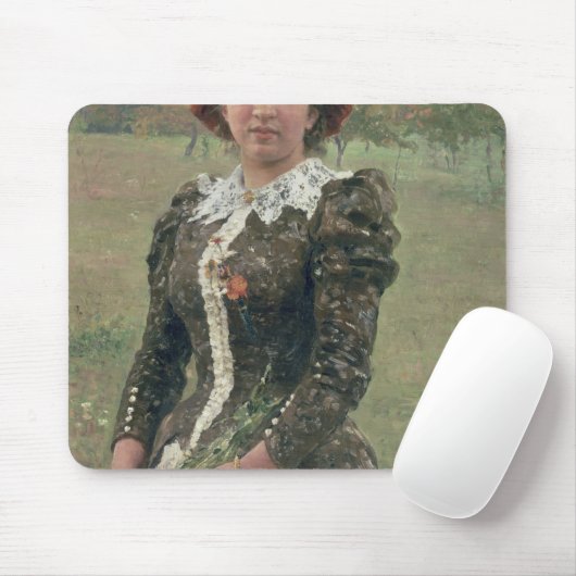 Frühlings-Blumenstrauß Mousepad (Mit Mouse)
