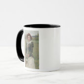 Frühlings-Blumenstrauß Tasse (Vorderseite Links)