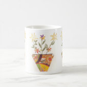 Frühlings-Blumenstrauß-Tasse Kaffeetasse (Mittel)