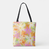Frühlings-BlumenTasche Tasche (Rückseite)