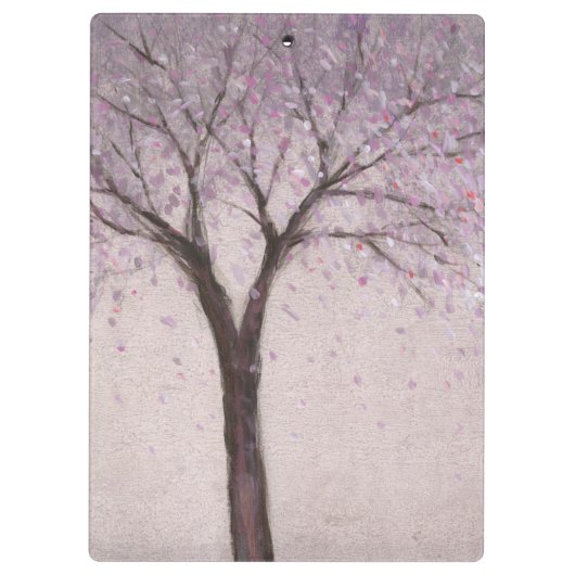 Frühlings-Blüte II Klemmbrett (Rückseite)