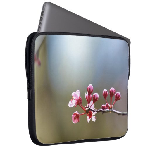 Frühlings-Blüte Laptopschutzhülle (Vorne Rechts)