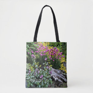 Frühlings-Bodendecke-Garten-Grenze Tasche