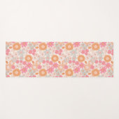 Frühlings-Boho-Blumen 1 Yogamatte (Vorderseite (Horizontal))