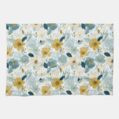 Frühlings-Botanik-Blumen-Küchentücher Geschirrtuch (Horizontal)