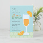 Frühlings-Cocktail-Party Einladung (Stehend Vorderseite)