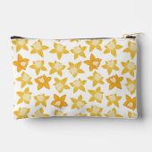 Frühlings-Daffodil-Muster Zubehörtasche (Rückseite)
