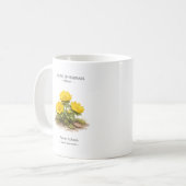 Frühlings-Ephemeriden Japans – Amur-Adonis Kaffeetasse (Vorderseite Links)
