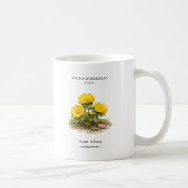 Frühlings-Ephemeriden Japans – Amur-Adonis Kaffeetasse