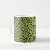 Frühlings-Erbse-Tasse Kaffeetasse (Vorderseite Links)