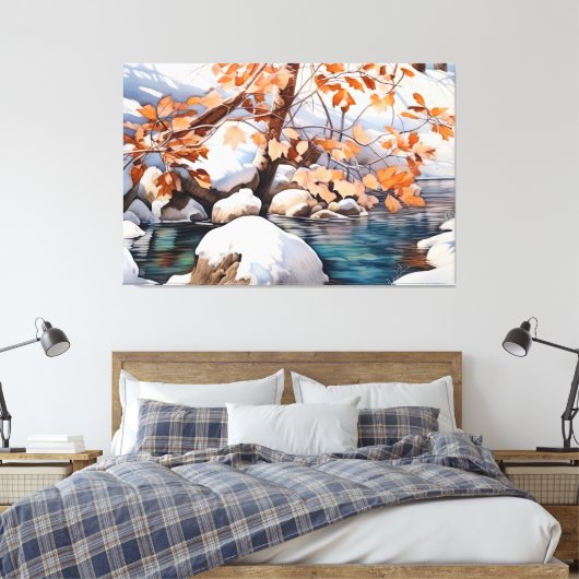 Frühlings Erwachen Leinwanddruck (Insitu (Schlafzimmer))