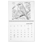 Frühlings-Erwachsenen-Malender-Kalender Kalender (Jan 2027)