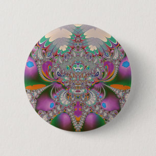 Frühlings-Eule Button