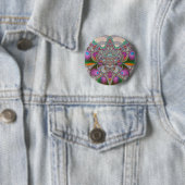 Frühlings-Eule Button (Beispiel)