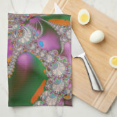 Frühlings-Eule Handtuch (Viertel Falte)