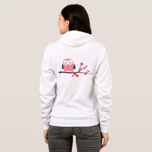 Frühlings-Eule Hoodie