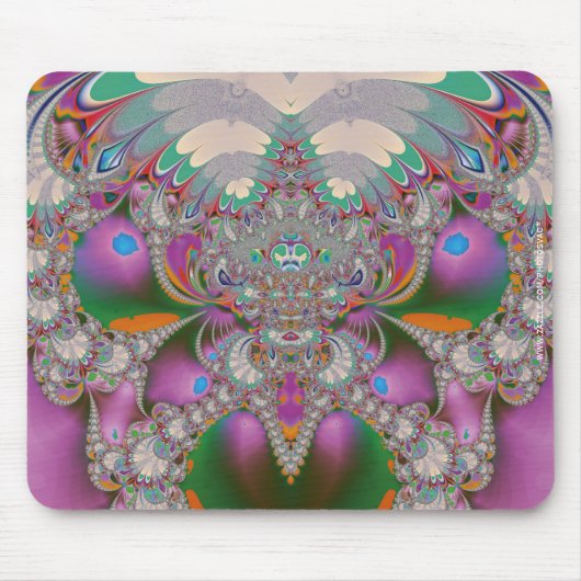 Frühlings-Eule Mousepad (Vorne)