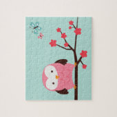 Frühlings-Eule Puzzle (Vertikal)