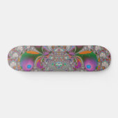 Frühlings-Eule Skateboard (Horizontal)