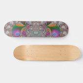 Frühlings-Eule Skateboard (Horizontal)