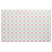 Frühlings-Eulen und Schmetterlinge Stoff (Fat Quarter (45,7 x 55,9 cm))
