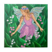 Frühlings-Fee Fliese (Vorderseite)
