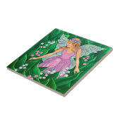 Frühlings-Fee Fliese (Seite)