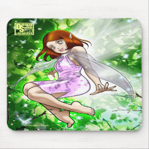Frühlings-Fee Mousepad