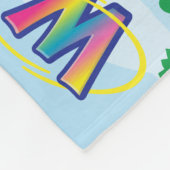 Frühlings-Feier-Ei-Jagd Fleecedecke (Ecke)