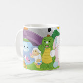 Frühlings-Feier im Kinzville Park Kaffeetasse (Vorderseite Links)