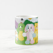 Frühlings-Feier im Kinzville Park Kaffeetasse (Mittel)