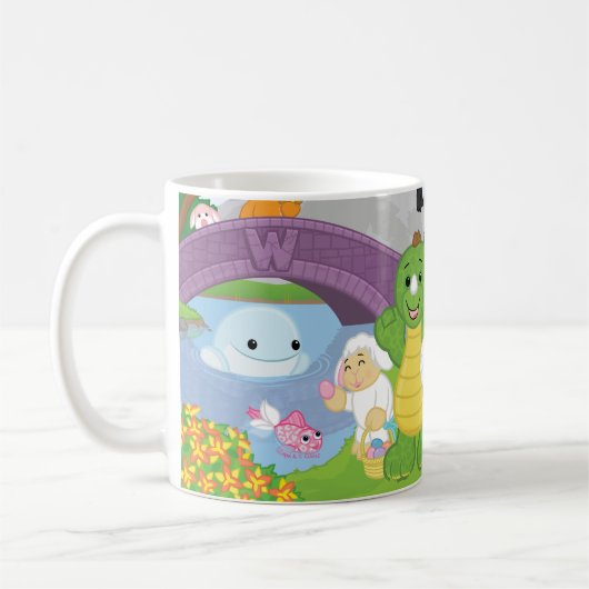 Frühlings-Feier im Kinzville Park Kaffeetasse (Links)