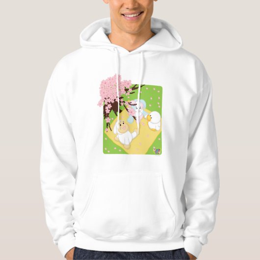 Frühlings-Feier-Picknick Hoodie (Vorderseite)