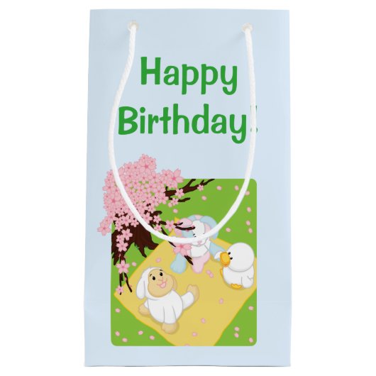 Frühlings-Feier-Picknick Kleine Geschenktüte (Vorderseite)