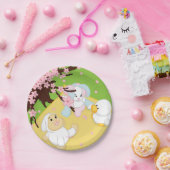 Frühlings-Feier-Picknick Pappteller (Party)