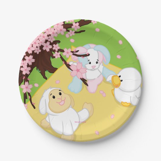 Frühlings-Feier-Picknick Pappteller (Vorderseite)