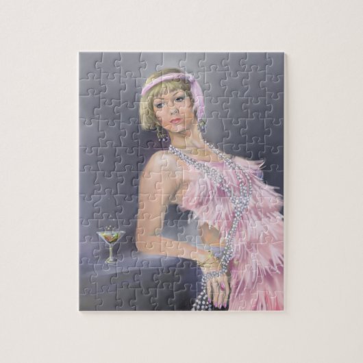 Frühlings- Flapper-Rätsel Puzzle (Vertikal)