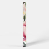 Frühlings-Floral-Monogramm iPhone Hülle (Rechte Seite)