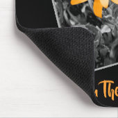 Frühlings-Gänseblümchen-orange Mousepad (Ecke)