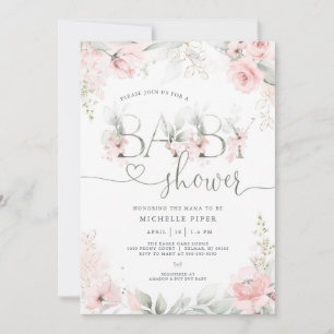 Frühlings-Garten-Baby-Shower-Einladung Einladung