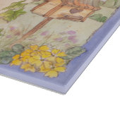 Frühlings-Garten-Glasschneiden-Brett Schneidebrett (Ecke)