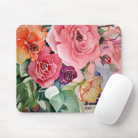 Frühlings-Garten-Mäusematte Mousepad (Mit Mouse)