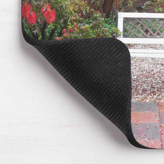 Frühlings-Garten Mousepad (Ecke)