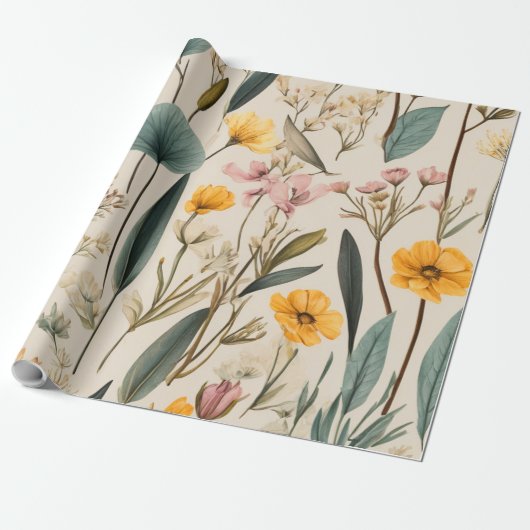 Frühlings Gefühle Geschenkpapier (Ungerollt)